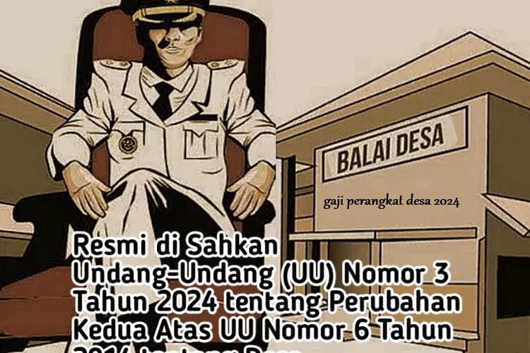 gaji perangkat desa 2024